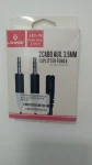 CABO ADAPTADOR AUXILIAR 3.5MM P2 FEMEA PARA 2P2 MACHO - LEY-24