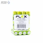 PILHA FLEX AAA ZINCO-CARBONO - 4 UNDS