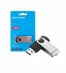 PEN DRIVE 64GB TWIST PRETO PD590 MULTILASER
